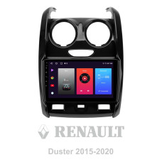 Android head unit SIGMA F9216 ANDROID 10 2+32 Gb Renault Duster (F2) 2015-2021 / LADA Largus 2021 9" (L1)
