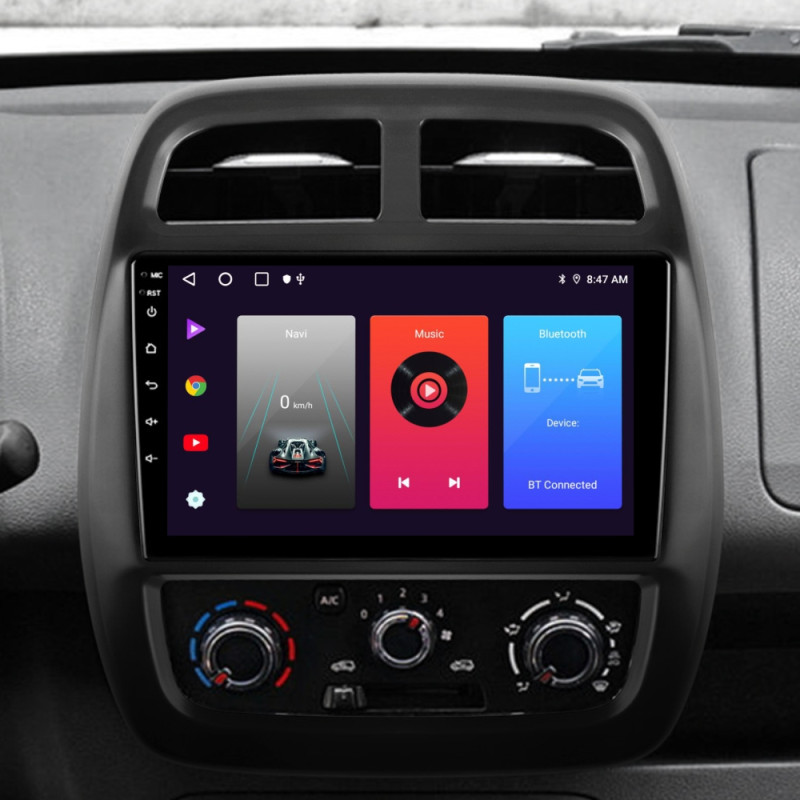 Android head unit SIGMA F9216 ANDROID 10 2+32 Gb Renault KWID 2015-2019 9" (L1)