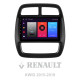 Android head unit SIGMA F9216 ANDROID 10 2+32 Gb Renault KWID 2015-2019 9" (L1)
