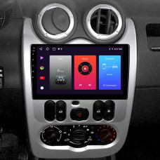 Android head unit SIGMA F9216 ANDROID 10 2+32 Gb Renault Logan 1 Sandero For Dacia Duster 2009-2017 9"