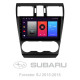 Android head unit SIGMA F9216 ANDROID 10 2+32 Gb Subaru Forester SJ 2015-2018 9"
