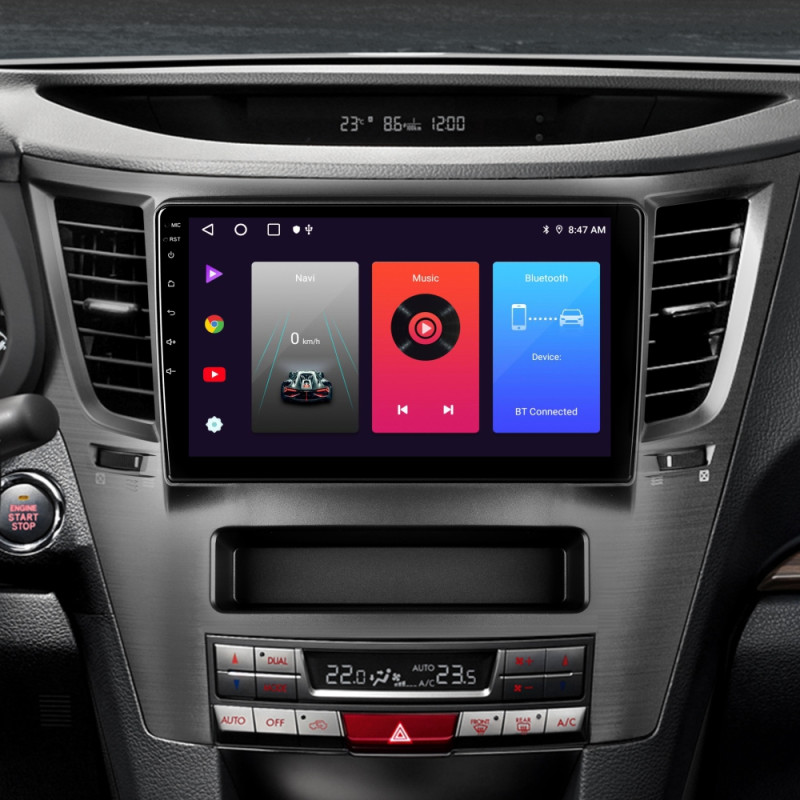 Android head unit SIGMA F9216 ANDROID 10 2+32 Gb Subaru Outback 4 Legacy 5 2009-2014 9"