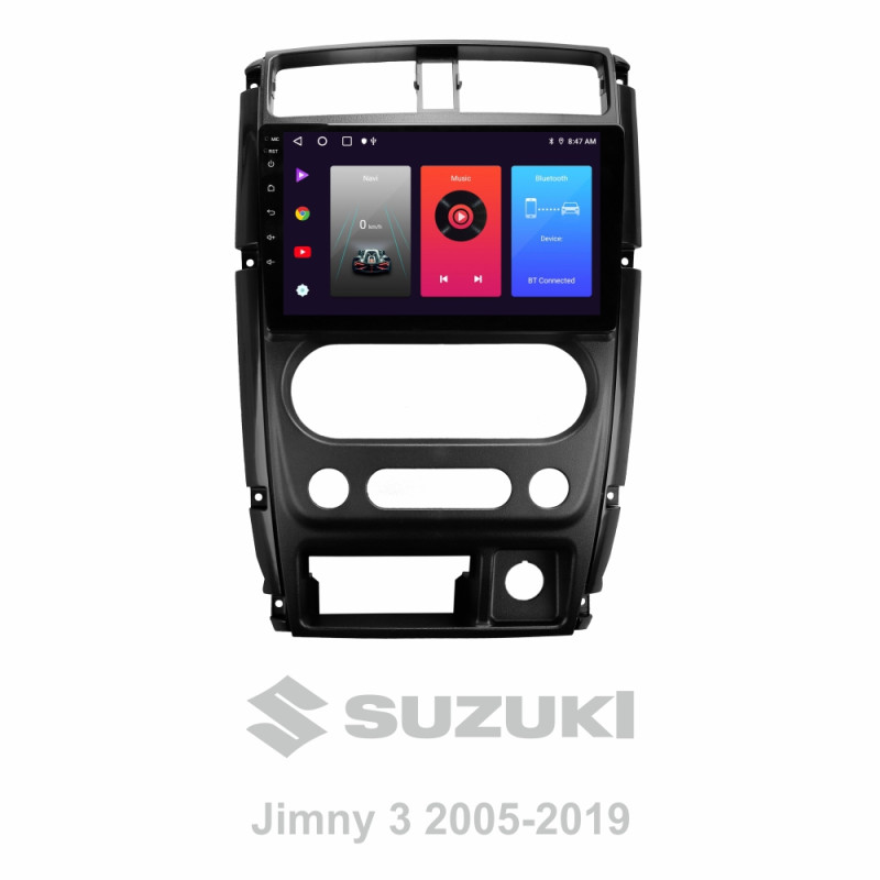 Android head unit SIGMA F9216 ANDROID 10 2+32 Gb Suzuki Jimny 3 2005-2019 9"