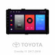 Android head unit SIGMA F10216 ANDROID 10 2+32 Gb Toyota Corolla 11 2017-2018 10"