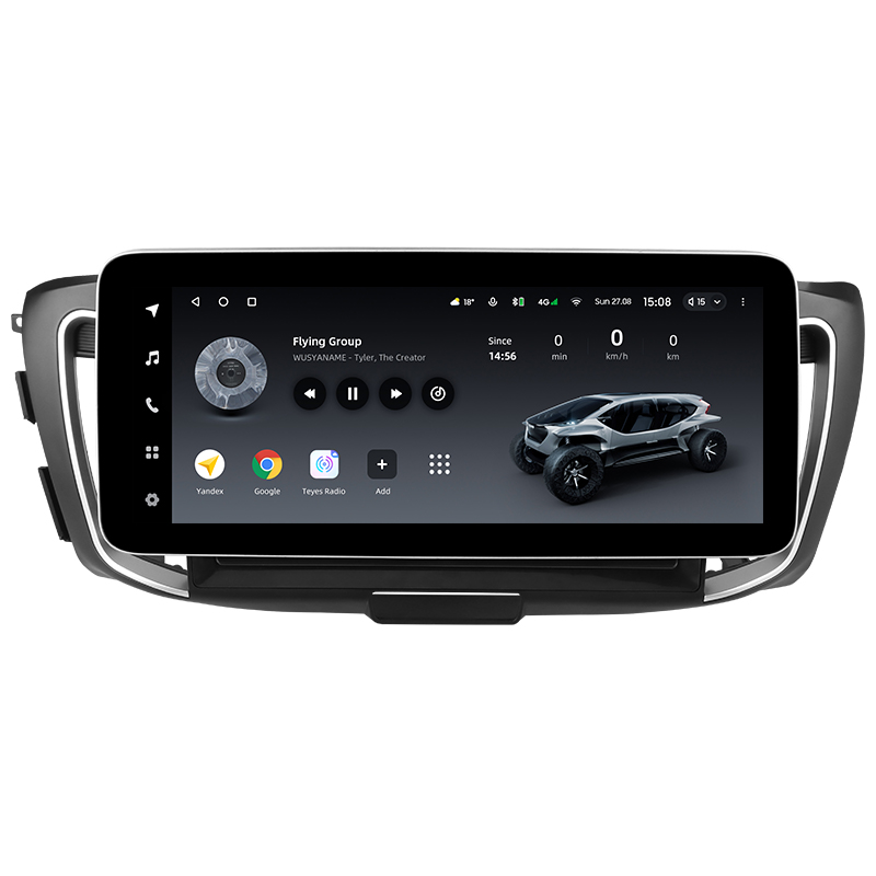 Android head unit Teyes LUX ONE 6+128 Gb Honda Accord 9 CR 2012-2018 12.3" (L2)