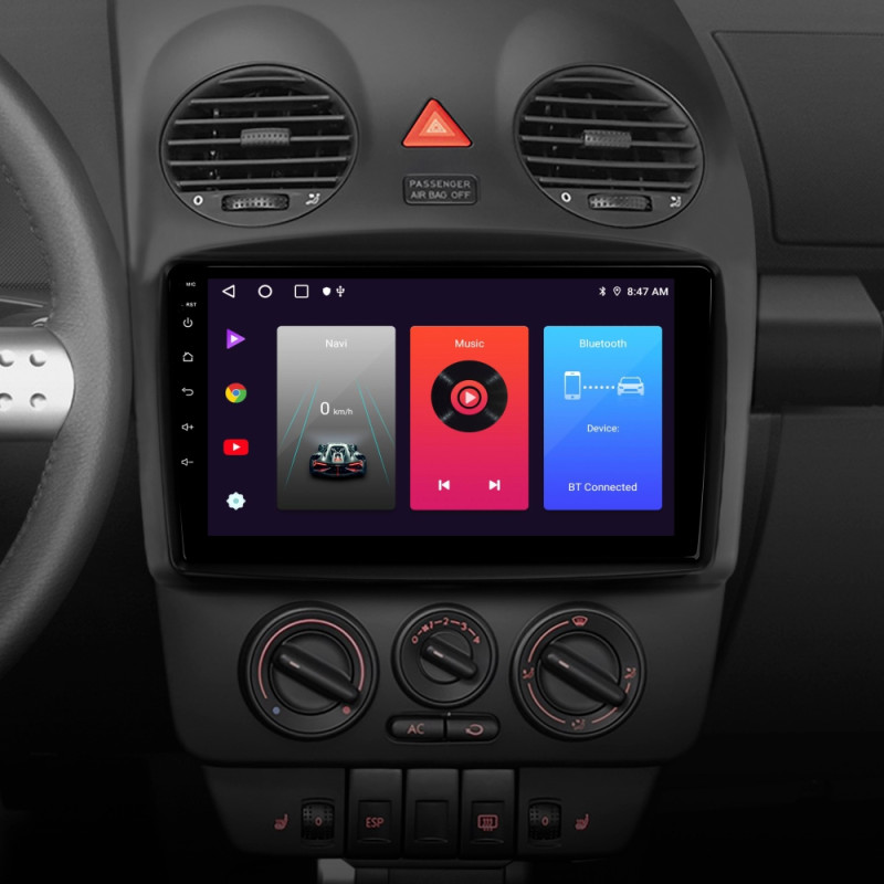 Android head unit SIGMA F9216 ANDROID 10 2+32 Gb Volkswagen Beetle A4 2002 - 2011 9"
