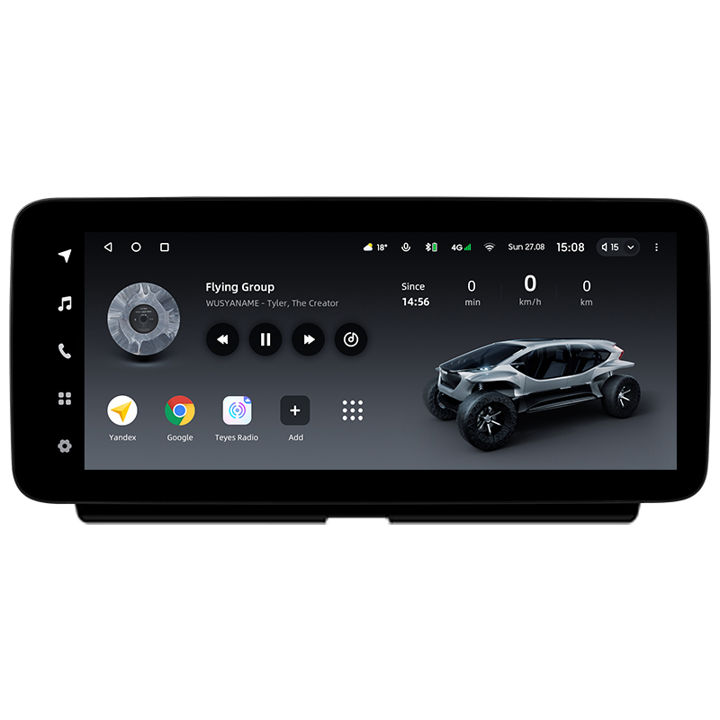 Android head unit Teyes LUX ONE 6+128 Gb Toyota Camry 8 XV70 2020-2023 12.3"