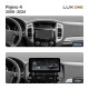 Android head unit Teyes LUX ONE 6+128 Gb Mitsubishi Pajero 4 V80 V90 2006-2024 (A) 12.3" (L3)