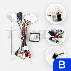 Android head unit Teyes LUX ONE 6+128 Gb Toyota Land Cruiser J300 300 (F1) 2021-2023 (B) 12.3" (L1)