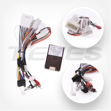 Android head unit Teyes LUX ONE 6+128 Gb with 360° surround view° Toyota Land Cruiser Prado 120 3 III For Lexus GX470 GX 470 J120 2002-2009 12.3" (L2)