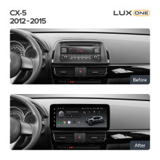 Android head unit Teyes LUX ONE 6+128 Gb with 360° surround view° Mazda CX5 CX-5 CX 5 1 KE 2012-2015 (A) 12.3"