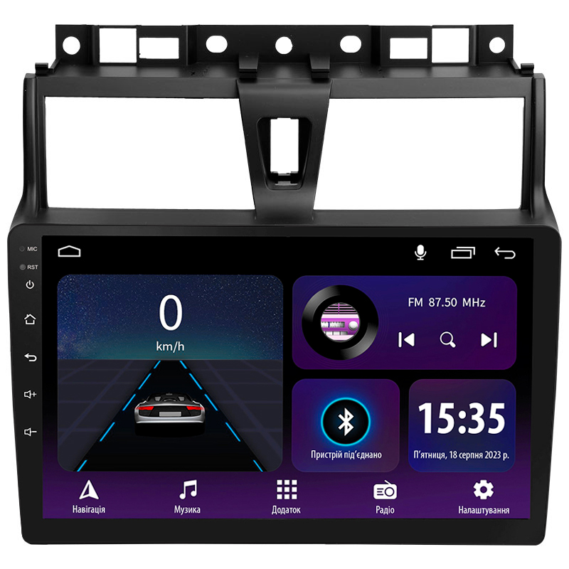 Android head unit Teyes CC3L 4+64 Gb Geely Emgrand EC7 1 2016-2018 9"