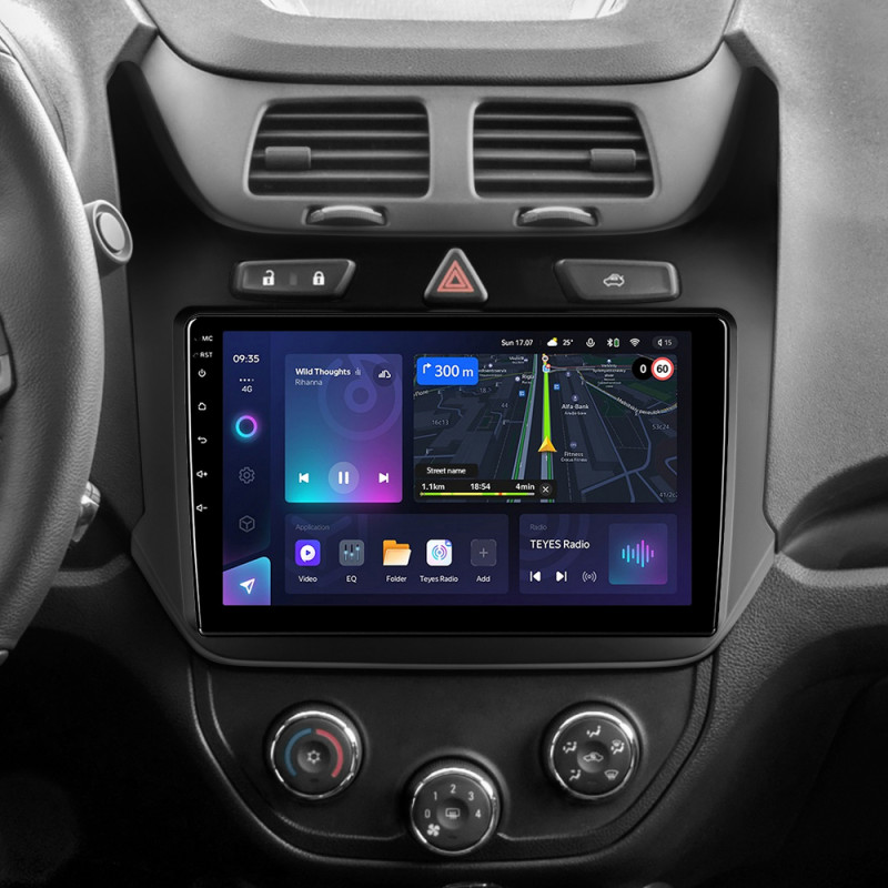 Android head unit Teyes CC3L 4+64 Gb Chevrolet Cobalt 2 2011 - 2018 9"