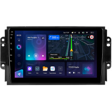 Android head unit Teyes CC3L 4+64 Gb Chery Tiggo 3 2016 - 2018 9"