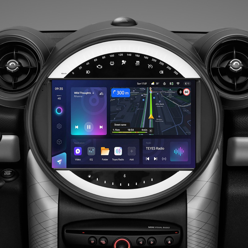 Android head unit Teyes CC3L 4+64 Gb BMW Mini (F2) 2010-2016 9" (L3)