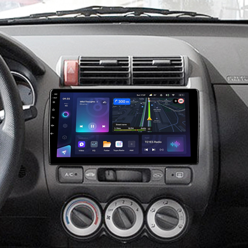 Štátní magnetofon Teyes CC3L 4+64 GB pro Honda Jazz 1, Fit 1, 2001–2009, 9 palců