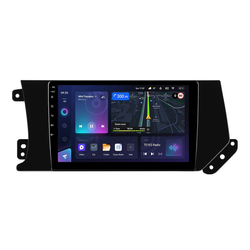 Android head unit Teyes CC3L 4+64 Gb GREAT WALL Hover Haval F7 F7X 2019-2020 9"
