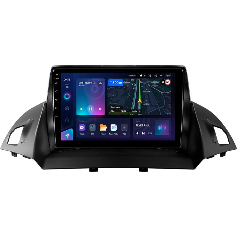 Android head unit Teyes CC3L 4+64 Gb Ford Kuga 2 Escape 3 2012 - 2019 (A) 9"