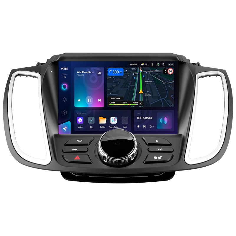 Android head unit Teyes CC3L 4+64 Gb Ford Kuga 2 Escape 3 2012 - 2019 (B) 9" (buttons) (L2)