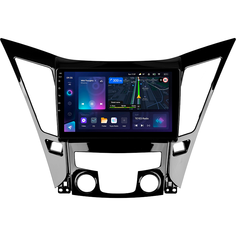 Magnífono de áudio estandar Teyes CC3L 4+64 GB Hyundai Sonata 6 YF 2009-2014 (B) 9