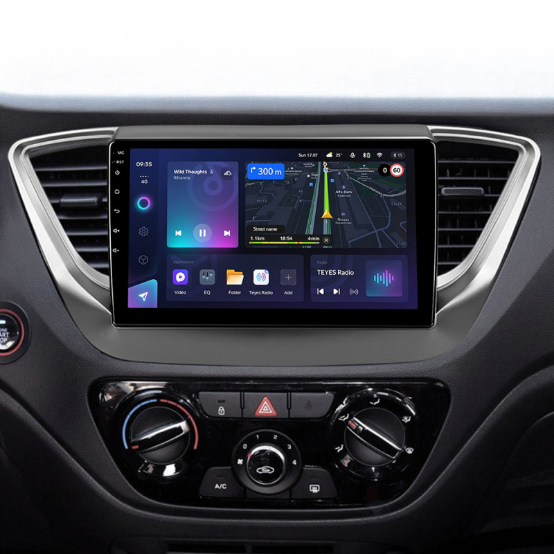 Android head unit Teyes CC3L 4+64 Gb Hyundai Solaris 2 2017-2020 (B) 9"