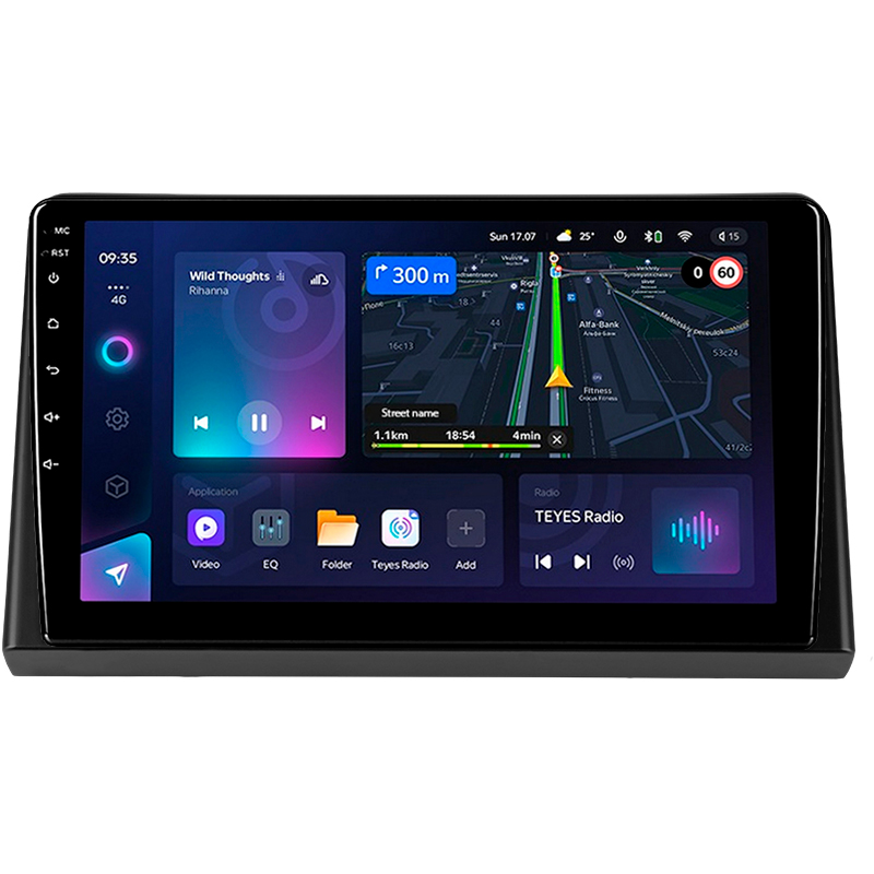 Android head unit Teyes CC3L 4+64 Gb Hyundai Sonata 7 LF 2017-2019 9"