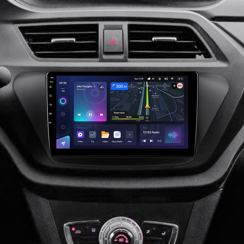 Android head unit Teyes CC3L 4+64 Gb Lifan X50 2015-2019 9"