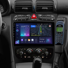 Android head unit Teyes CC3L 4+64 Gb Mercedes Benz C Class S203 CL203 W203 (F1) 2000-2004 9" (L1)