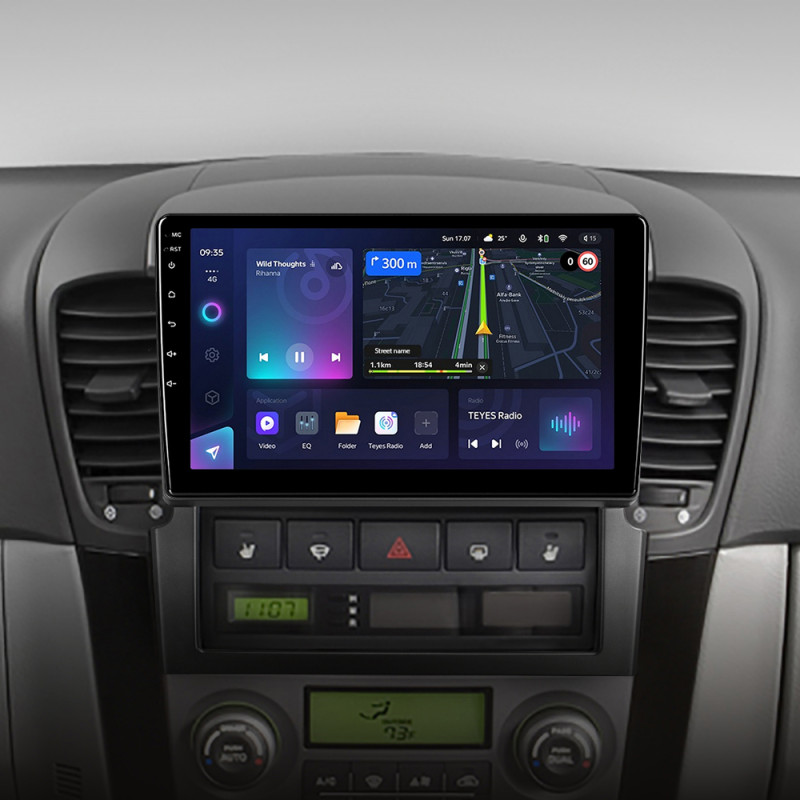 Android head unit Teyes CC3L 4+64 Gb Kia Sorento BL 2002 - 2011 9"