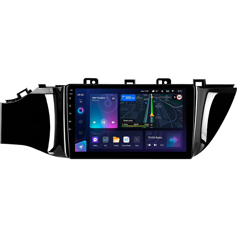 Android head unit Teyes CC3L 4+64 Gb Kia RIO 4 2016-2020 (A) 9"