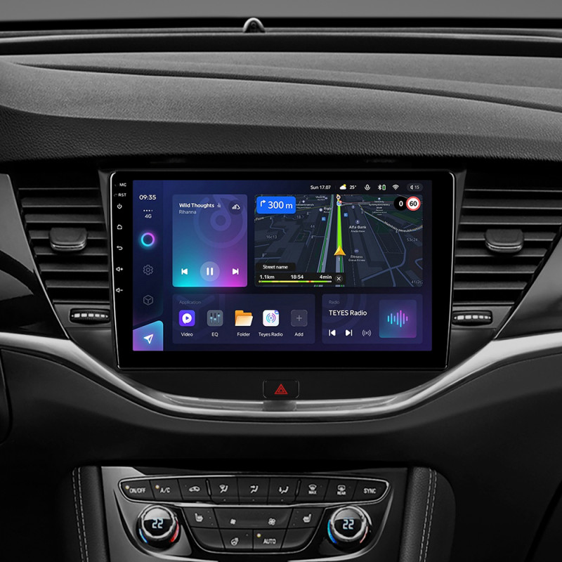 Android head unit Teyes CC3L 4+64 Gb Opel Astra K 2015-2022 (B) 9"