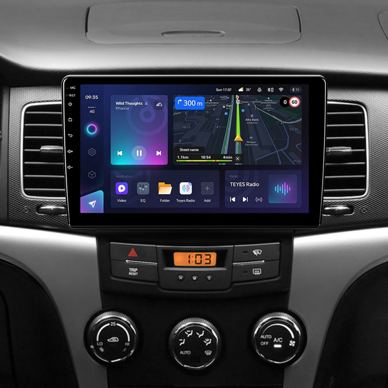 Android head unit Teyes CC3L 4+64 Gb SsangYong Korando 3 Actyon 2 2010-2013 9"