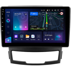 Android head unit Teyes CC3L 4+64 Gb SsangYong Korando 3 Actyon 2 2010-2013 9"