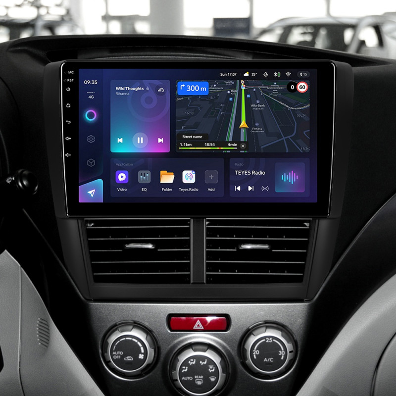 Android head unit Teyes CC3L 4+64 Gb Subaru Forester 3 SH 2007-2013 For Subaru Impreza GH GE 2007-2011 9"