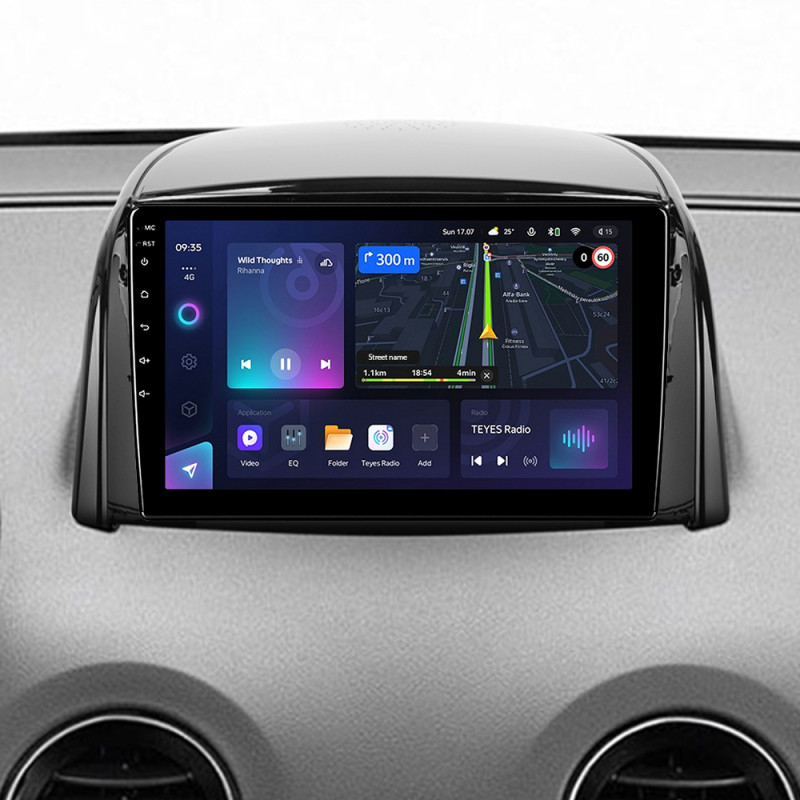Android head unit Teyes CC3L 4+64 Gb Renault Koleos 2008 - 2016 (B) 9" (L1)