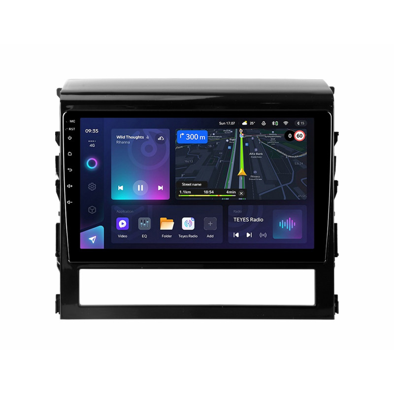 Android head unit Teyes CC3L 4+64 Gb Toyota Land Cruiser 200 11 2015-2020 9"