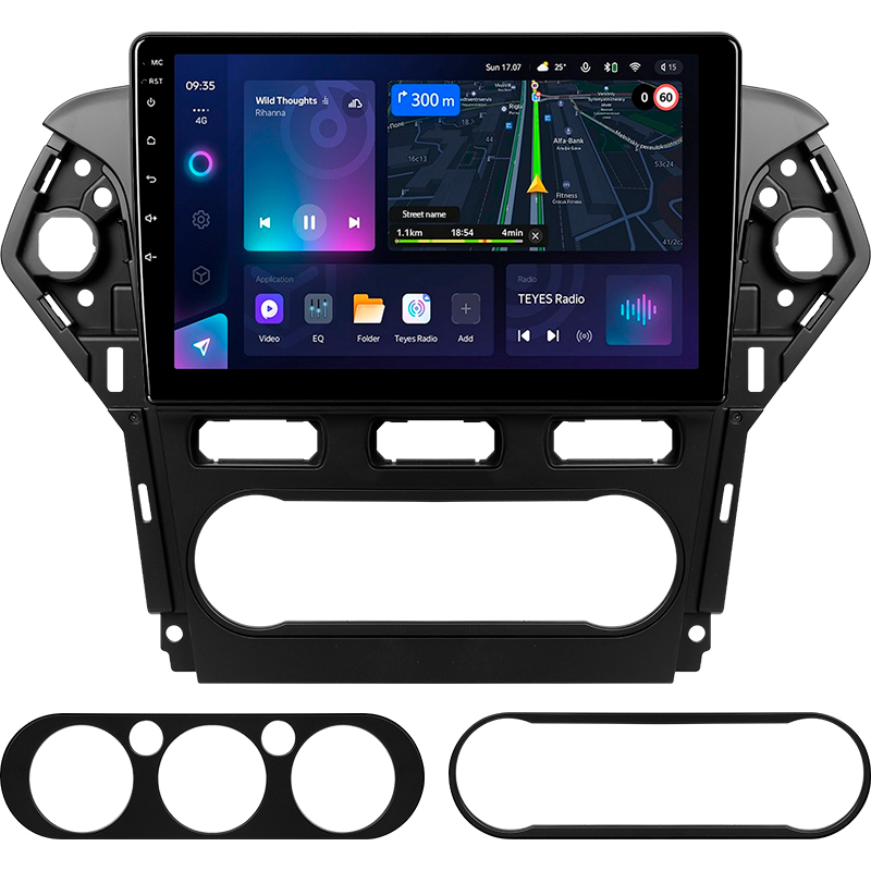 Android head unit Teyes CC3L 4+64 Gb Ford Mondeo 4 2011-2014 10"