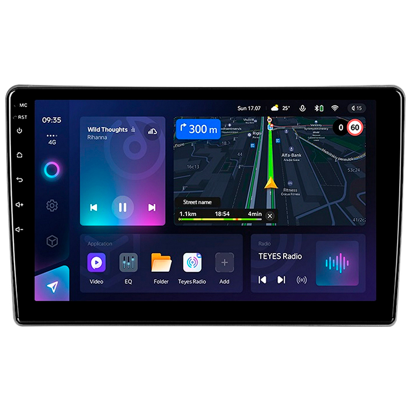 Android head unit Teyes CC3L 4+64 Gb Nissan X-Trail X Trail X - Trail 1 T30 2000-2007 (F2) 10"