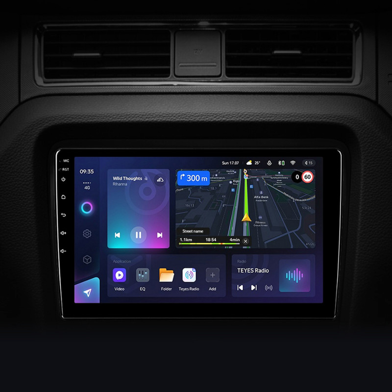 Android head unit Teyes CC3L 4+64 Gb Ford Mustang 5 S-197 (F1) 2009-2014 10" (L3)