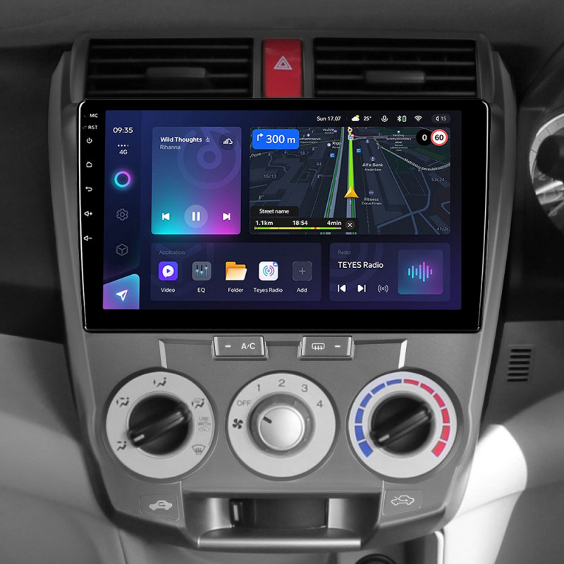Android head unit Teyes CC3L 4+64 Gb Honda City 2008-2013 10"