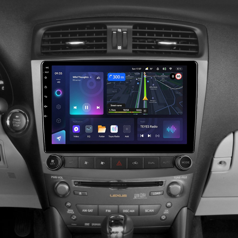 Android head unit Teyes CC3L 4+64 Gb Lexus IS250 XE20 (Lp) 2005-2013 10" (L3)