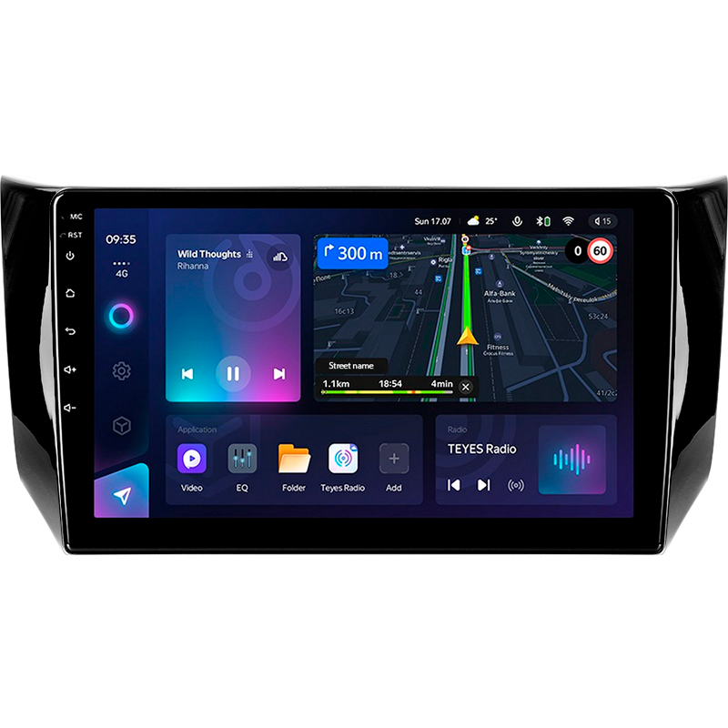 Android head unit Teyes CC3L 4+64 Gb Nissan Sentra B17 2012-2017 10"