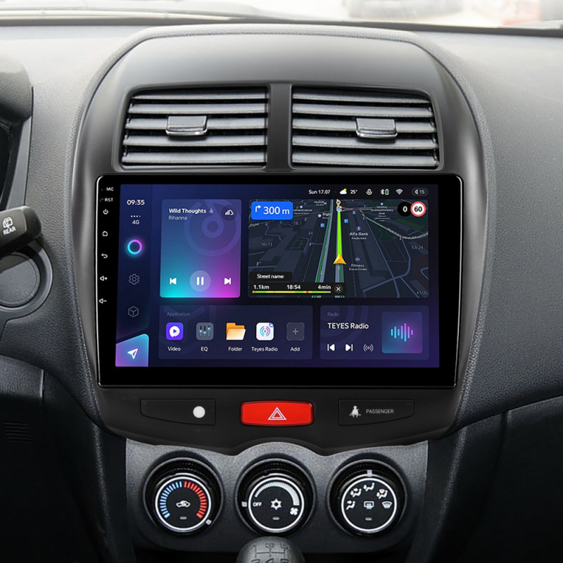 Android head unit Teyes CC3L 4+64 Gb Mitsubishi ASX 1 2010-2016 (A) 10"