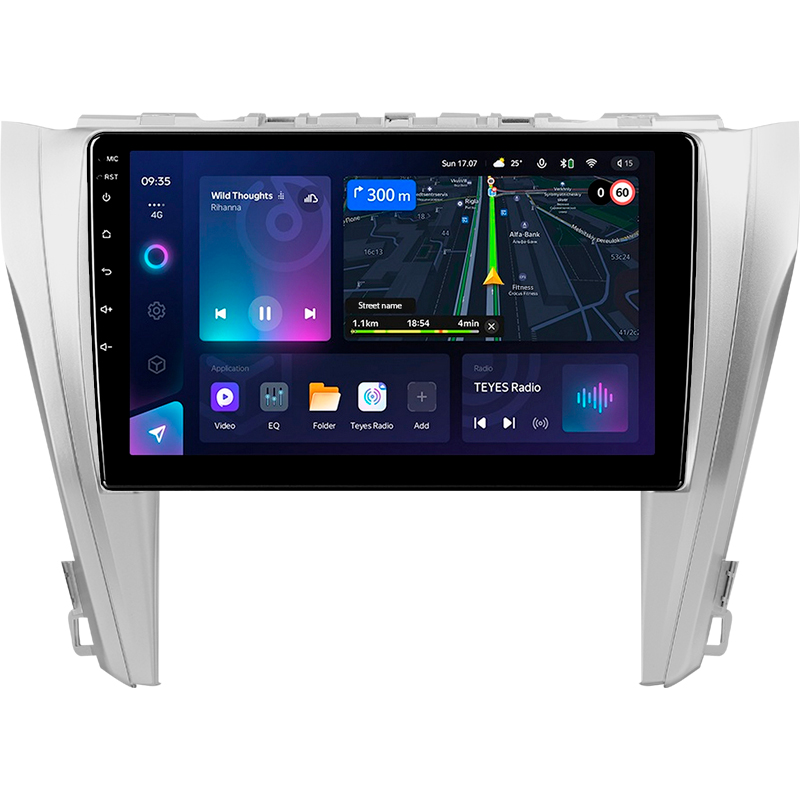 Android head unit Teyes CC3L 4+64 Gb Toyota Camry 7 XV 50 55 2014-2017 (A) 10"