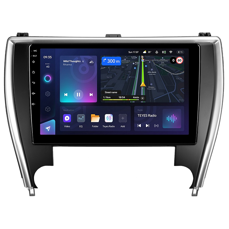Android head unit Teyes CC3L 4+64 Gb Toyota Camry 7 XV 50 55 North America 2014-2017 (B) 10"
