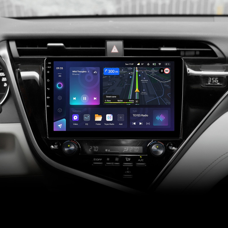 Android head unit Teyes CC3L 4+64 Gb Toyota Camry 8 XV 70 2017-2020 10"
