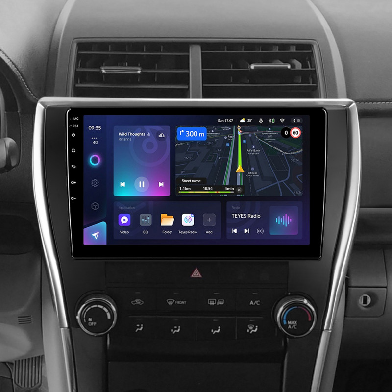 Android head unit Teyes CC3L 4+64 Gb Toyota Camry 7 XV 50 55 North America 2014-2017 (A) 10"