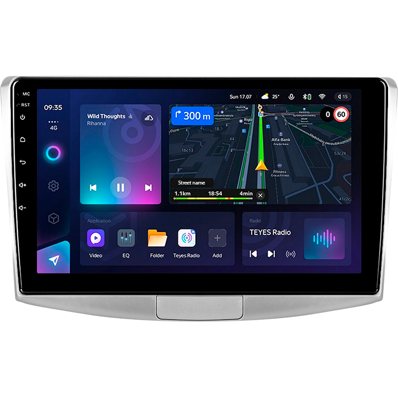 Android head unit Teyes CC3L 4+64 Gb Volkswagen Passat 7 B7 2010-2015 10"