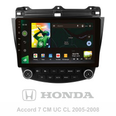 Android head unit SIGMA X10464 ANDROID 10 4+64 Gb 4G DSP Honda Accord 7 CM UC CL (F2) 2002-2008 10" (L1)