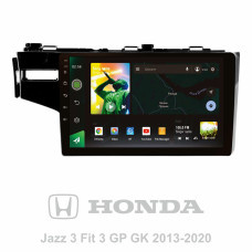 Android head unit SIGMA X10464 ANDROID 10 4+64 Gb 4G DSP Honda Jazz 3 Fit 3 GP GK 2013 - 2020 (A) 10"